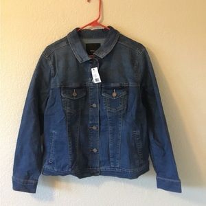 NWT - SKINNYGIRL - Women’s Classic Stretch Denim Jacket, 1X